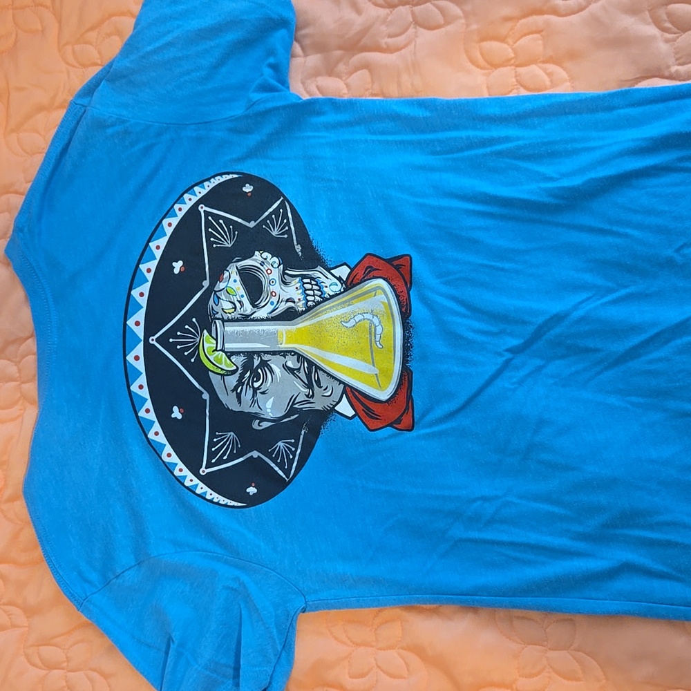 Jekyllhyde Blue Cinco De Mayo T-Shirt Unisex Small